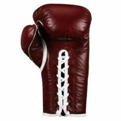 TITLE Old School Leather Sparring Gloves - Lace -Venum Sales oslsg rd 02 1