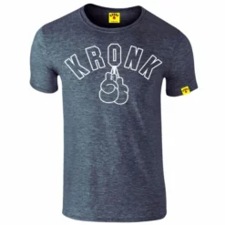 Kronk Gloves Outline Slim Fit T-Shirt -Venum Sales outline tee navy