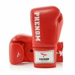 Phenom Boxing Elite XDF-210 Professional Fight Gloves -Venum Sales phenom boxing elite xdf 210 professional fight gloves red 1