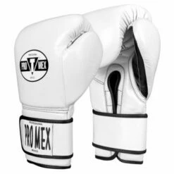 Pro Mex Pro Boxing Gloves V3.0 - Hook & Loop -Venum Sales pmtge3 wh 1 4