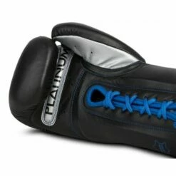 TITLE Platinum Perilous Lace Sparring Gloves -Venum Sales ppssgl bk sv 3 1