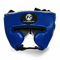 Ringside Pro Fitness Headguard -Venum Sales pu head front blue 2