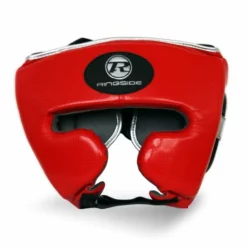 Ringside Pro Fitness Headguard -Venum Sales pu head front red 2