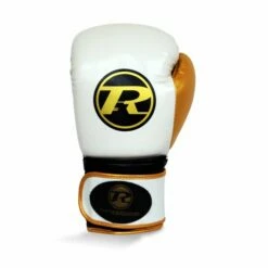 Ringside Pro Fitness Boxing Gloves -Venum Sales pu white front 2