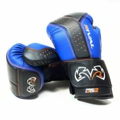 Rival RB10 Intelli-Shock Bag Boxing Gloves -Venum Sales rb10 2 blue geezers boxing 2