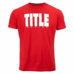 TITLE Boxing Iconic Block Tee -Venum Sales red white 1