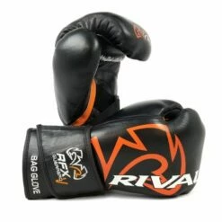 Rival RFX Guerrero Bag Boxing Glove With Velcro Strap - HDE -Venum Sales rfxgv hdef black orange 2