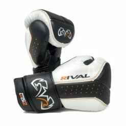 Rival RB10 Intelli-Shock Bag Boxing Gloves -Venum Sales rv115 black white 1