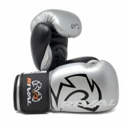 Rival RB-7 Fitness Bag Boxing Gloves -Venum Sales rv155 silver a