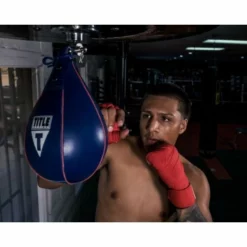 TITLE Leather Super Fast Speed Bag -Venum Sales sbl bl 1 5