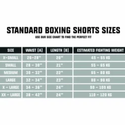 Suzi Wong X Geezers Satin/Snake Skin Boxing Shorts -Venum Sales size guide 1