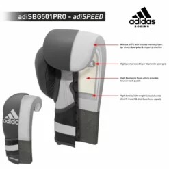 Adidas AdiSpeed Boxing Gloves - Velcro -Venum Sales speed specs 1