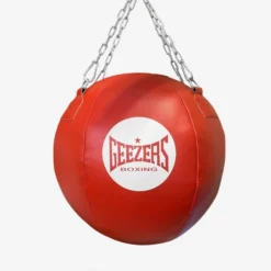 Geezers Elite Pro Leather Super Heavy Wrecking Ball 7 Geezers Elite Pro Leather Super Heavy Wrecking Ball -Venum Sales super heavy wrecking red