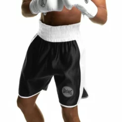 Suzi Wong X Geezers Satin 2 Colour Boxing Shorts 14 Suzi Wong X Geezers Satin 2 Colour Boxing Shorts -Venum Sales sw1700 black white 1 1 1