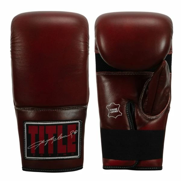 TITLE Boxing Sugar Ray Leonard Throwback Leather Bag Gloves 3 TITLE Boxing Sugar Ray Leonard Throwback Leather Bag Gloves