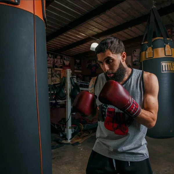 TITLE Boxing Sugar Ray Leonard Throwback Leather Bag Gloves 11 TITLE Boxing Sugar Ray Leonard Throwback Leather Bag Gloves - Image 9