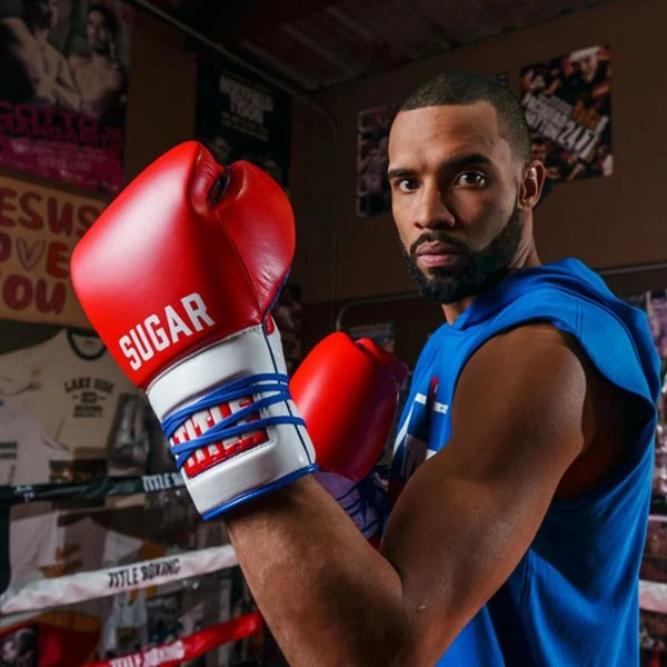 TITLE Boxing Sugar Ray Leonard Signature Leather Sparring Gloves 13 TITLE Boxing Sugar Ray Leonard Signature Leather Sparring Gloves - Image 11