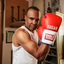 TITLE Boxing Sugar Ray Leonard Signature Leather Sparring Gloves 22 TITLE Boxing Sugar Ray Leonard Signature Leather Sparring Gloves -Venum Sales tb165 7