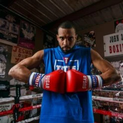 TITLE Boxing Sugar Ray Leonard Signature Leather Sparring Gloves 23 TITLE Boxing Sugar Ray Leonard Signature Leather Sparring Gloves -Venum Sales tb165 8