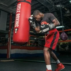 TITLE Boxing Soft Strike Gel Bag Gloves -Venum Sales tb168 black 5