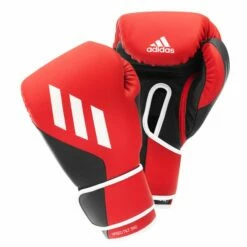 Adidas TILT 350 Pro Boxing Gloves - Hook & Loop -Venum Sales tilt velcro red black 1
