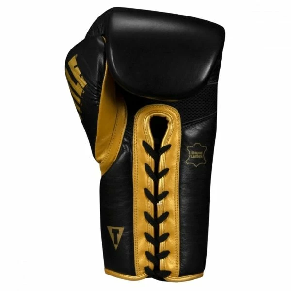 TITLE Boxing Roberto Duran Leather Sparring Gloves - Lace 4 TITLE Boxing Roberto Duran Leather Sparring Gloves - Lace - Image 2