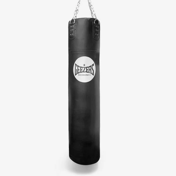 Geezers Elite Pro Traditional Impact Leather Punch Bag - 5ft 3 Geezers Elite Pro Traditional Impact Leather Punch Bag - 5ft
