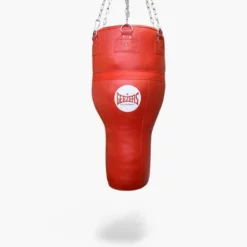 Geezers Elite Pro Impact Leather Angle Punch Bag -Venum Sales traditional angle red