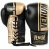Venum Shield Boxing Gloves - Lace -Venum Sales venum 03806 126 8oz venum 03806 126 8oz galery image 3 shield gold lacets 2 2
