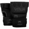 Venum Kontact Gel Glove Wraps - Black -Venum Sales venum kontact gel glove wraps black geezers boxing