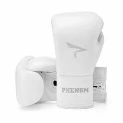 Phenom Boxing Elite SG-210 Pro Sparring Gloves - Lace -Venum Sales white1 2