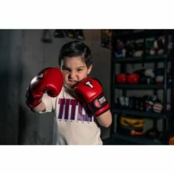 TITLE Boxing Youth Bag Gloves -Venum Sales ytbbg rd bk